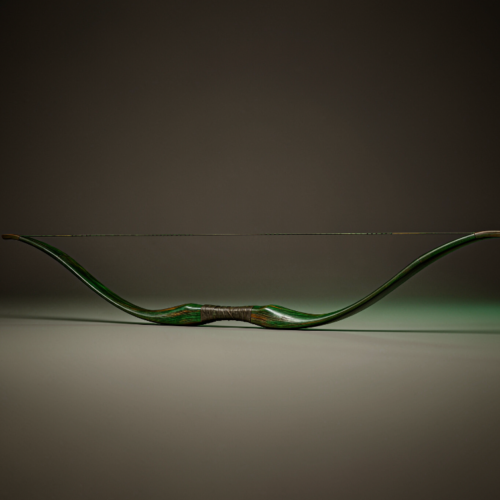Deep Green Bow