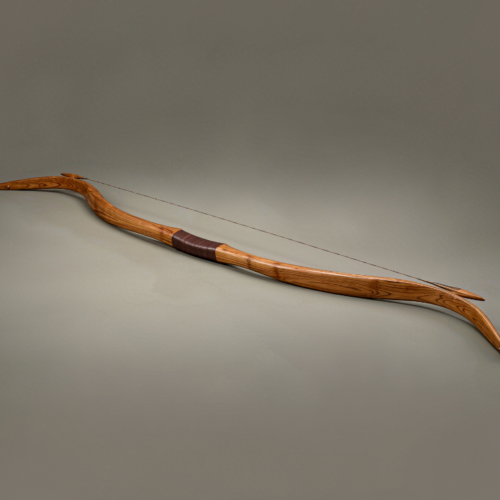 Natural Oak Recurve Bow