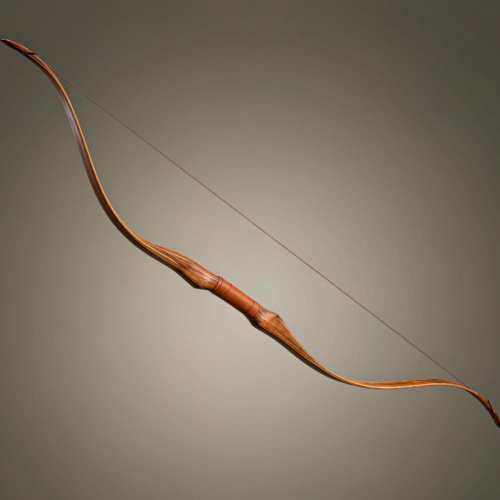 Warm Brown Wood Bow